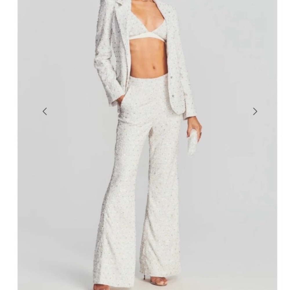 Lyra Sequin Pant Retrofete Bridal Pants